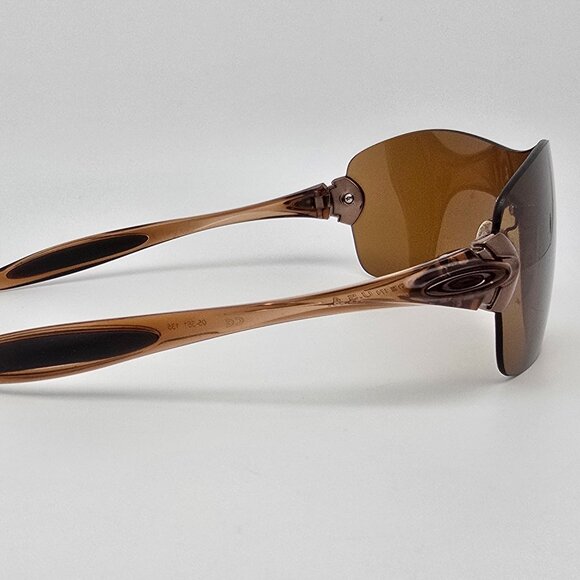 *SOLD* Oakley 05-361 Compulsive Squared Dark Topaz Frame Bronze Lens Sunglasses - Picture 6 of 16